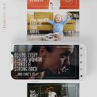 Social Media Clips for healthcare clinics. Designed by educare.design