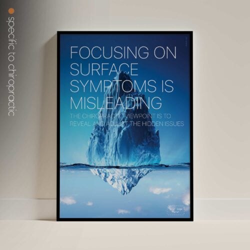 Punto di vista sulla chiropratica. Opere d'arte chiropratica da www.educare.design