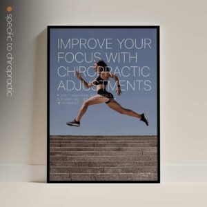 Running and Chiropractic. Chiropractic. Chiropractic artwork from www.educare.design