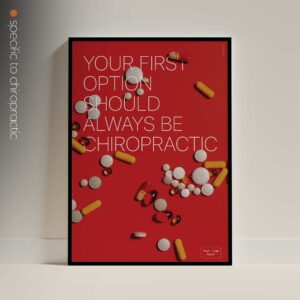 Your first option! Chiropractic artwork from www.educare.design