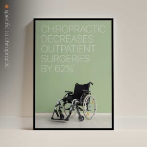 Chiropractic poster from educare.design