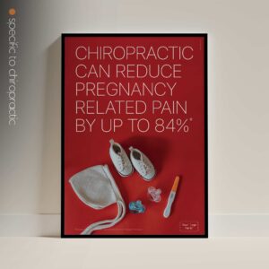 Chiropractic poster from educare.design