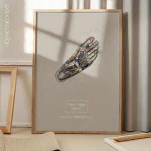 Reflexology Chart, Sole- Vintage anatomy and physiology artwork from educare.design