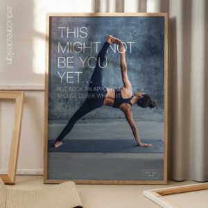 Not Yet... Wellness poster from www.educare.design