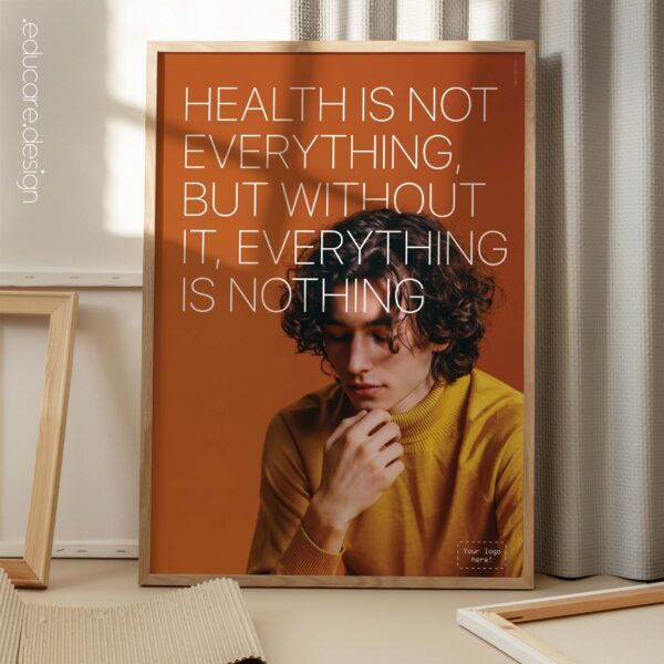 Without Health; Poster from www.educare.design