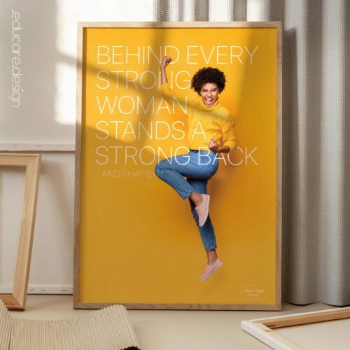 Donna! Poster per una salute migliore da www.educare.design