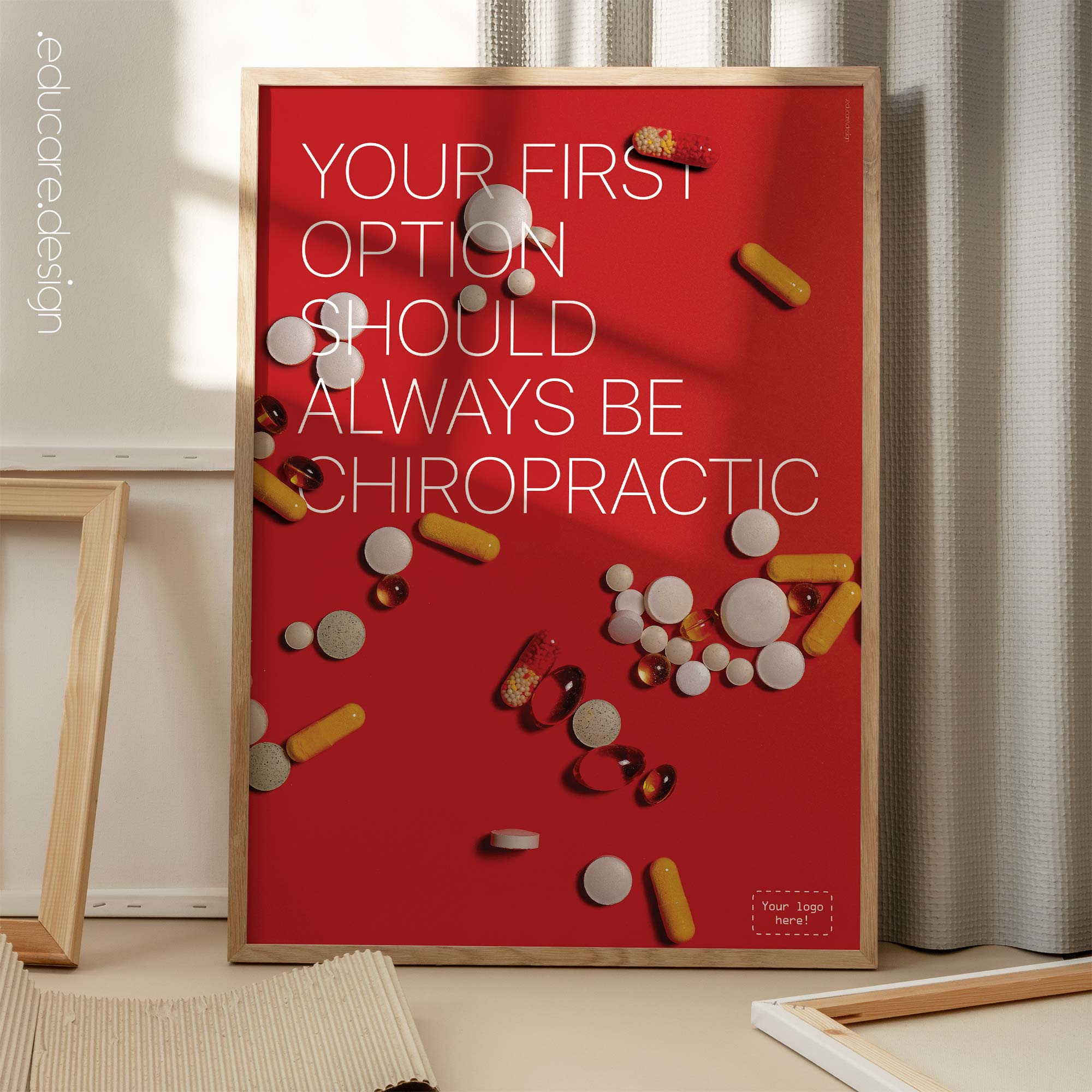 Your first option - chiropractic poster