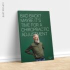 Bad Back? anatomy chart for clinics