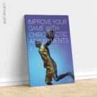 Basketball & Chiropractic. Sports poster from educare.design