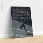 Running & Osteopathy. Osteopathic poster from educare.design