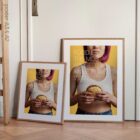 Food vs Exercise anatomy chart for clinics