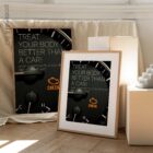 Warning Lights anatomy chart for clinics