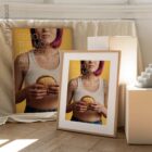 Food vs Exercise anatomy chart for clinics