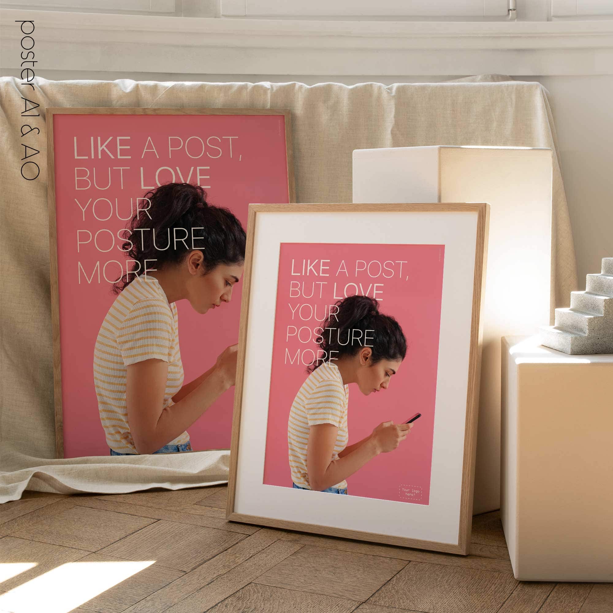 Telefono per la postura delle opere d'arte da www.educare.design