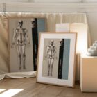 Skeletal System poster. Anatomy and physiology artwork from educare.design