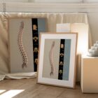 Vertebral Column anatomy chart for clinics