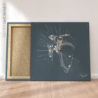 Spalla umana, vista frontale. Opere d'arte vintage di anatomia e fisiologia da educare.design