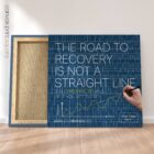 Chiropractic Road to Recovery. Chiropractic poster from www.educare.design