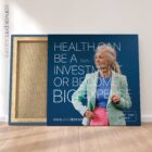 Invest in health. Poster from www.educare.design