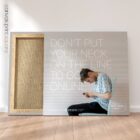 Online-Ausschnitt. Körperhaltung Kunstwerk von www.educare.design