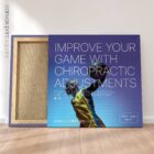 Basketball & Chiropractic. Sports poster from educare.design