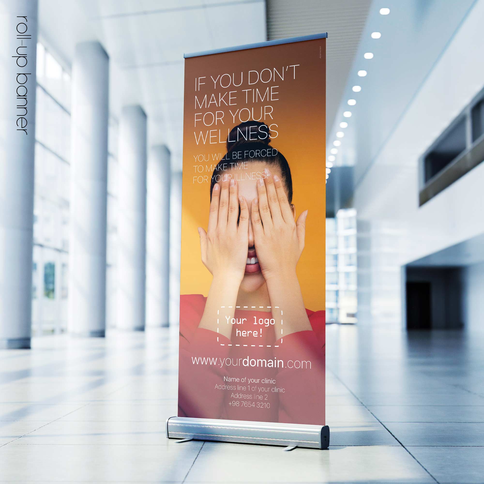 Make Time; rollup banner version