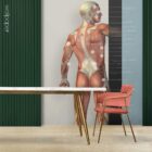 Custom made wallpaper for healthcare clinics.