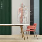 Custom made wallpaper for healthcare clinics.