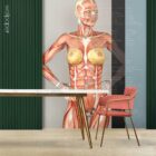 Nutritional Energy Reflex Points (NERP) anatomy chart for clinics