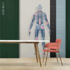 Papier peint sur mesure pour les cliniques de soins de santé.