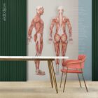 Custom made wallpaper for healthcare clinics.