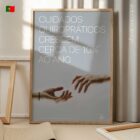 ChiroStat (3) Crescimento da Quiroprática diagrama anatómico para clínicas e consultórios