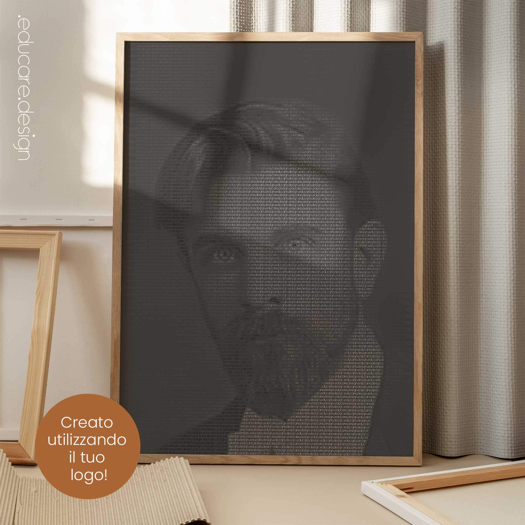 BJ Palmer portrait created with your clinic's logo!