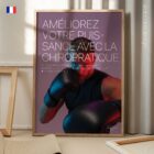 Boxe et Chiropratique planche anatomique pour cabinets et cliniques