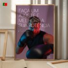 Boxe e Quiroprática diagrama anatómico para clínicas e consultórios
