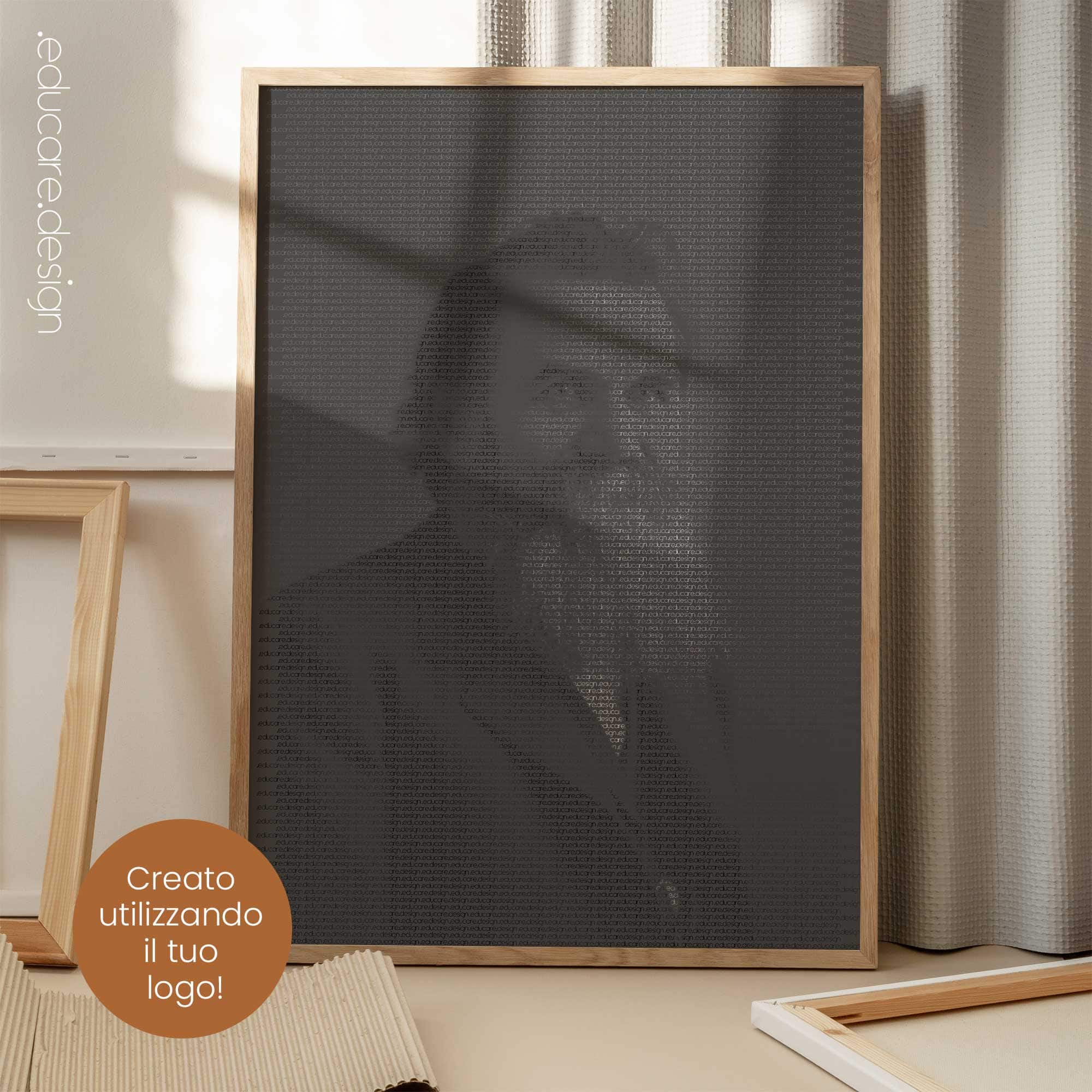 DD Palmer portrait created with your clinic's logo!