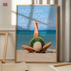 En Dag på Stranden anatomidiagram for klinikker