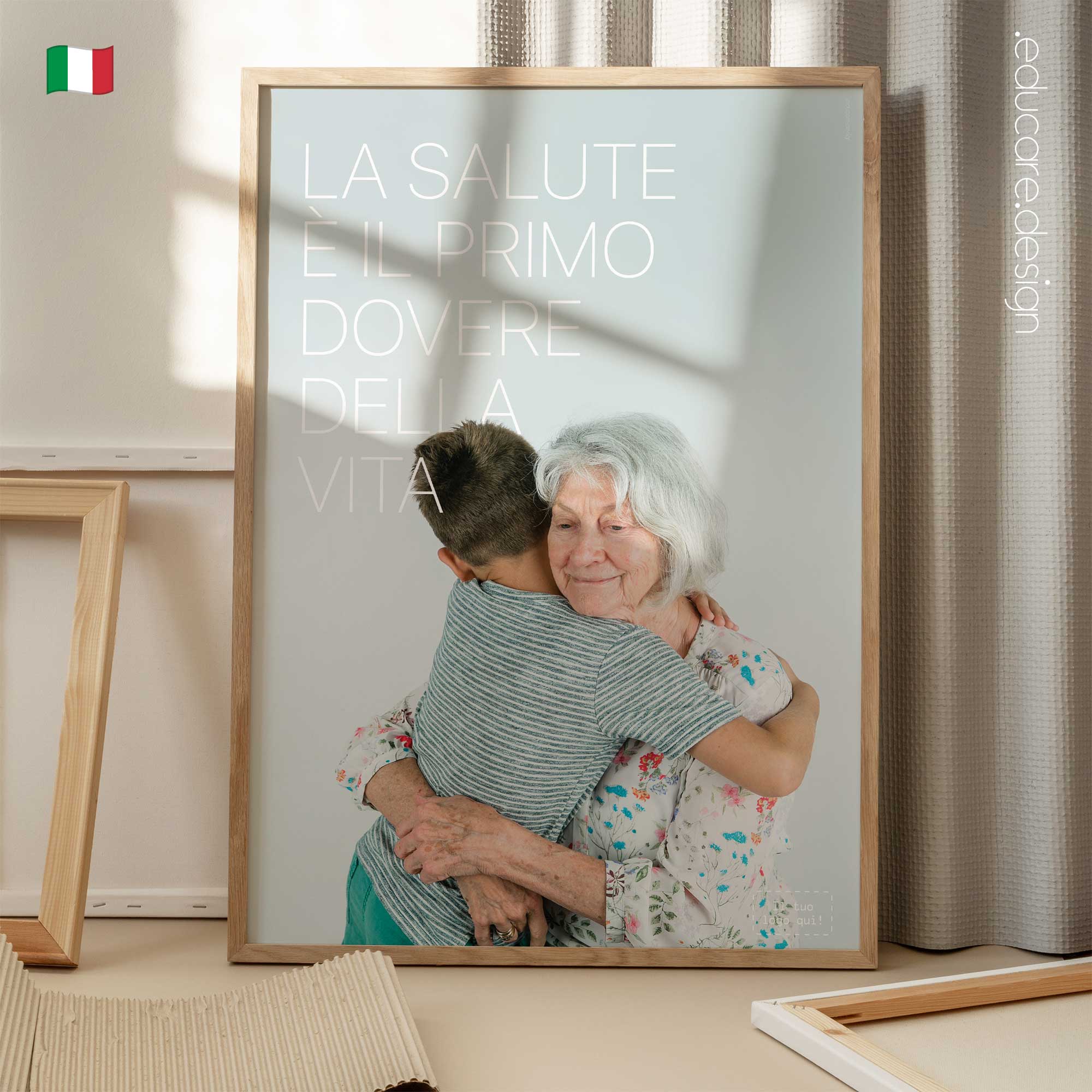 Health is the first duty of life. Poster from www.educare.design