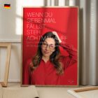Wieder Aufstehen Anatomie-Chart für Praxen und Kliniken