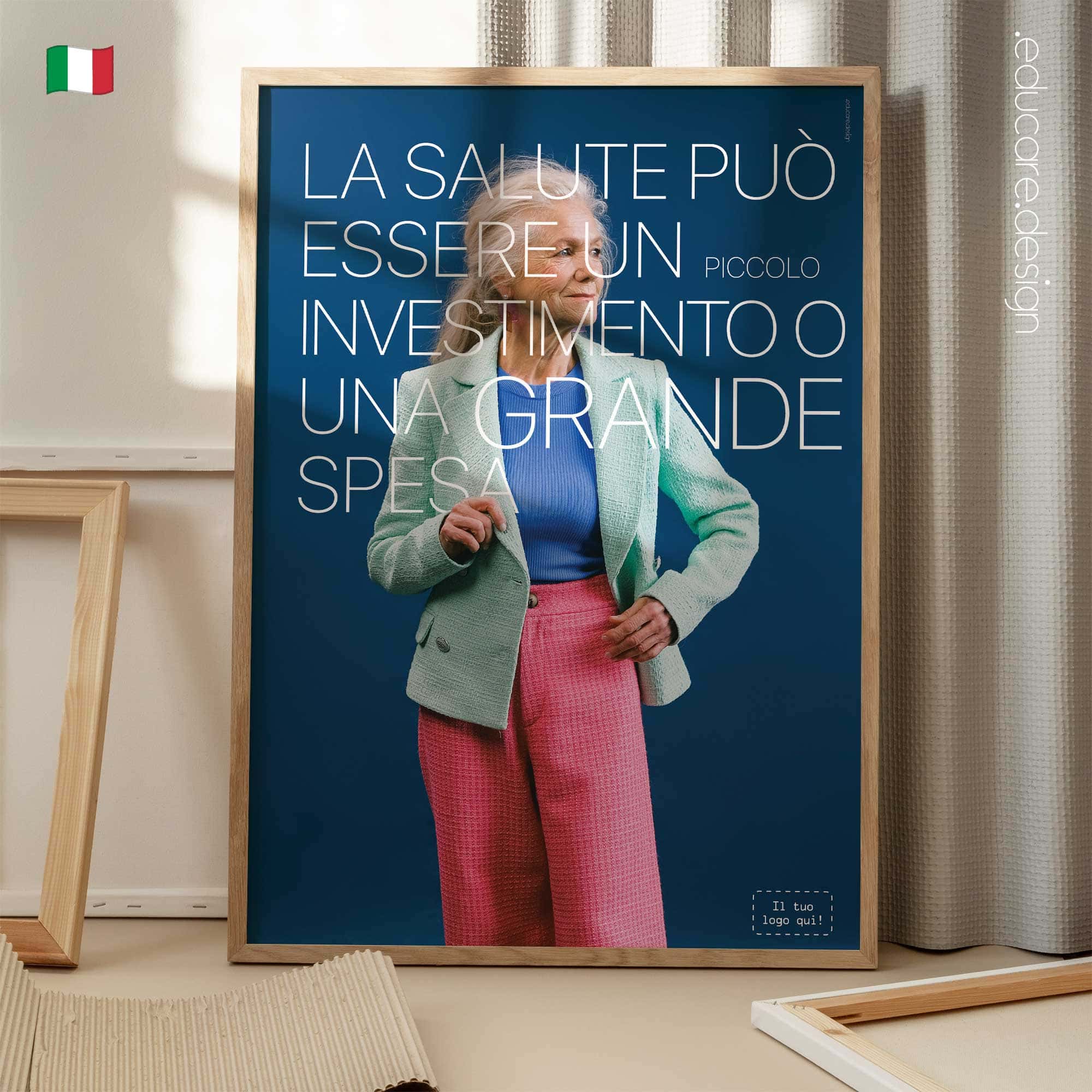 Investire nella salute. Poster da www.educare.design