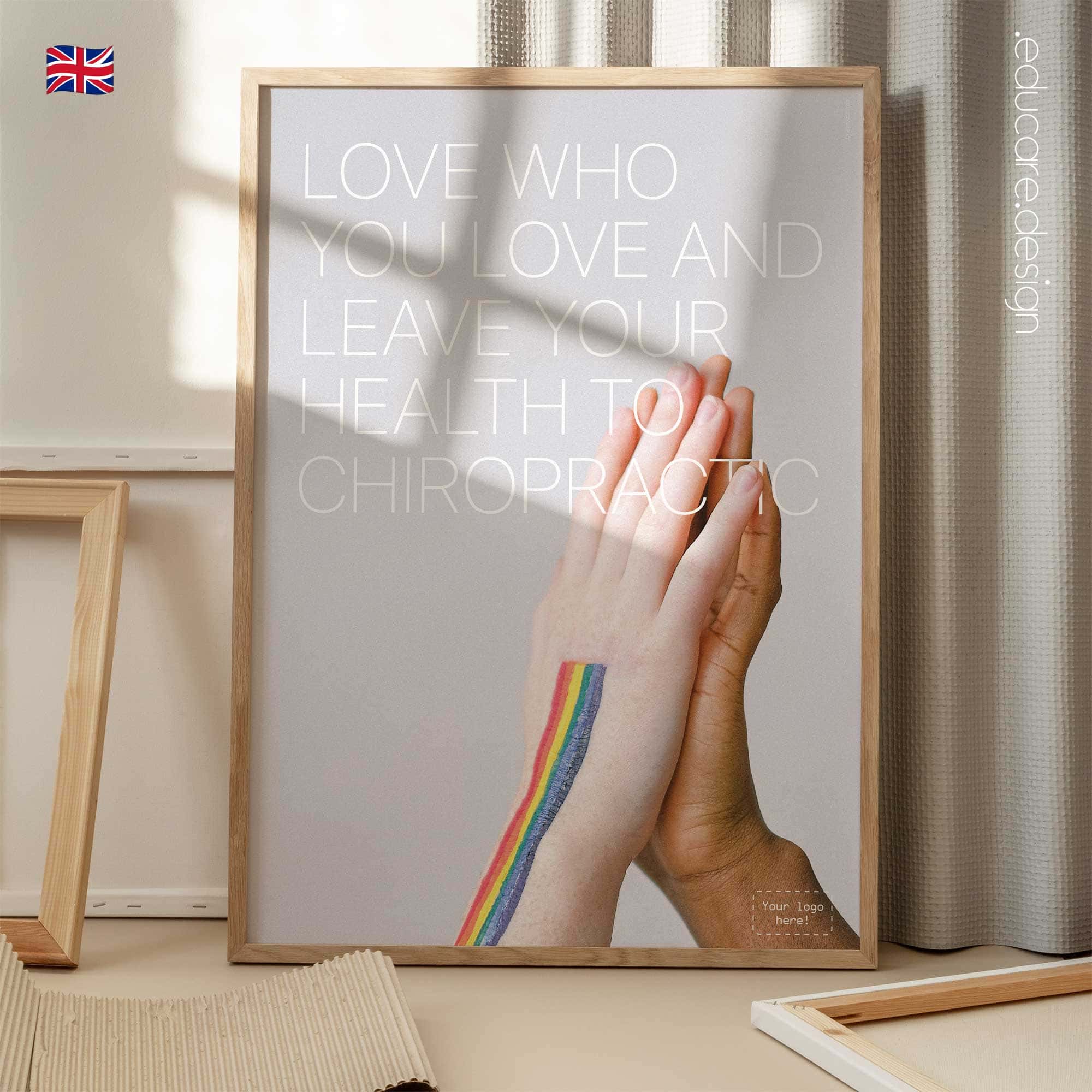 Love and Chiropractic anatomy chart for clinics Love and Chiropractic anatomy chart for clinics
