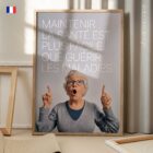 Maintenir la Santé (1) planche anatomique pour cabinets et cliniques