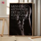 Menn er Kunst anatomidiagram for klinikker