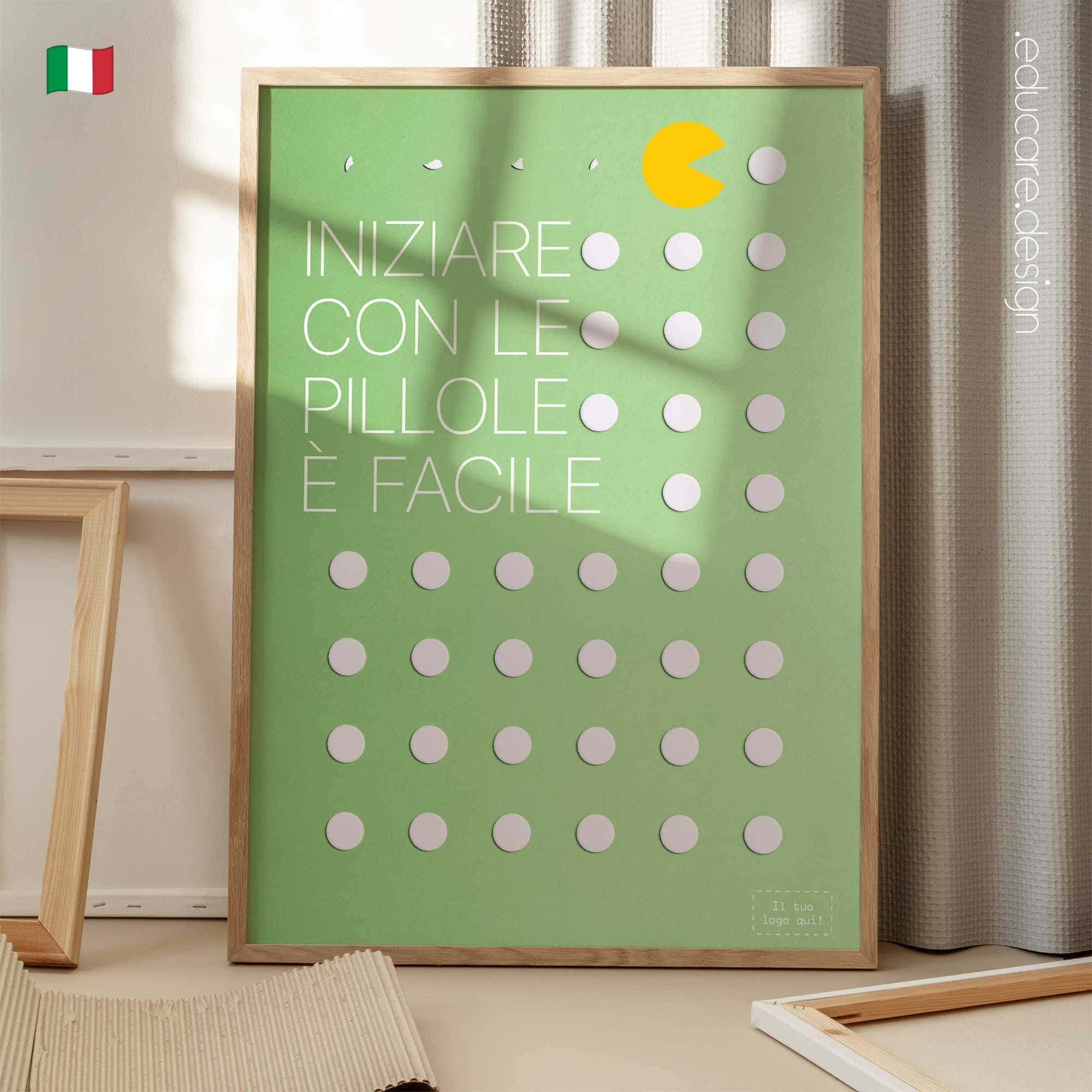 Pac-Man. Progettazione sanitaria educativa da www.educare.design