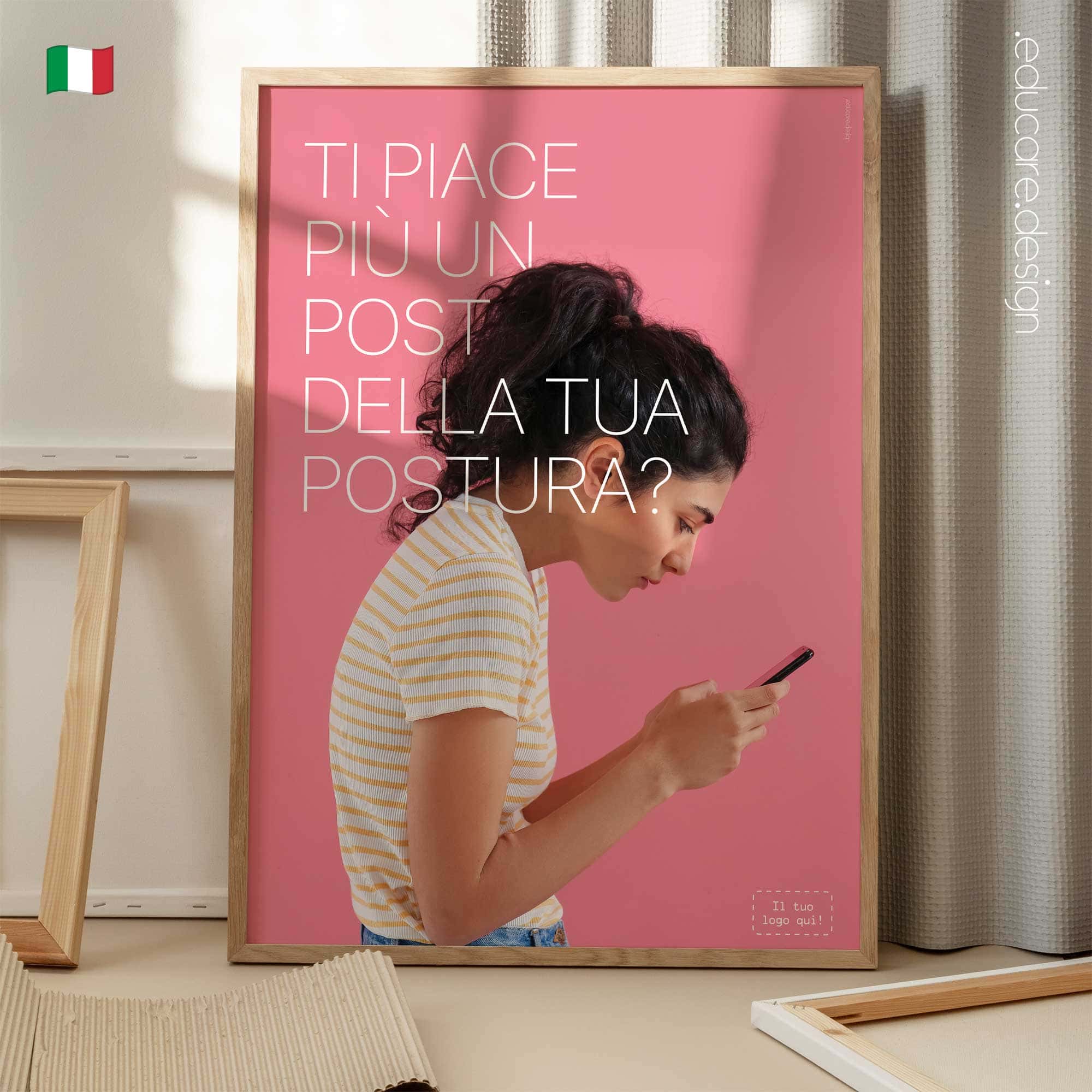 Telefono per la postura delle opere d'arte da www.educare.design