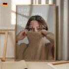 Lächelnde Depression Anatomie-Chart für Praxen und Kliniken