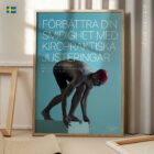 Simning och Kiropraktik anatomidiagram för kliniker