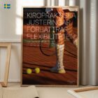 Tennis och Kiropraktik anatomidiagram för kliniker