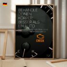 Warnleuchten Anatomie-Chart für Praxen und Kliniken