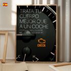 Luces de Advertencia lámina anatómica para clínicas y consultas